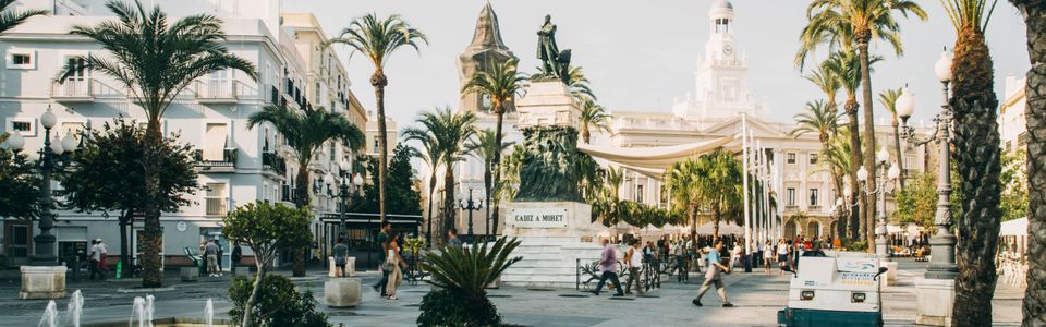 Cadiz Stadtplatz