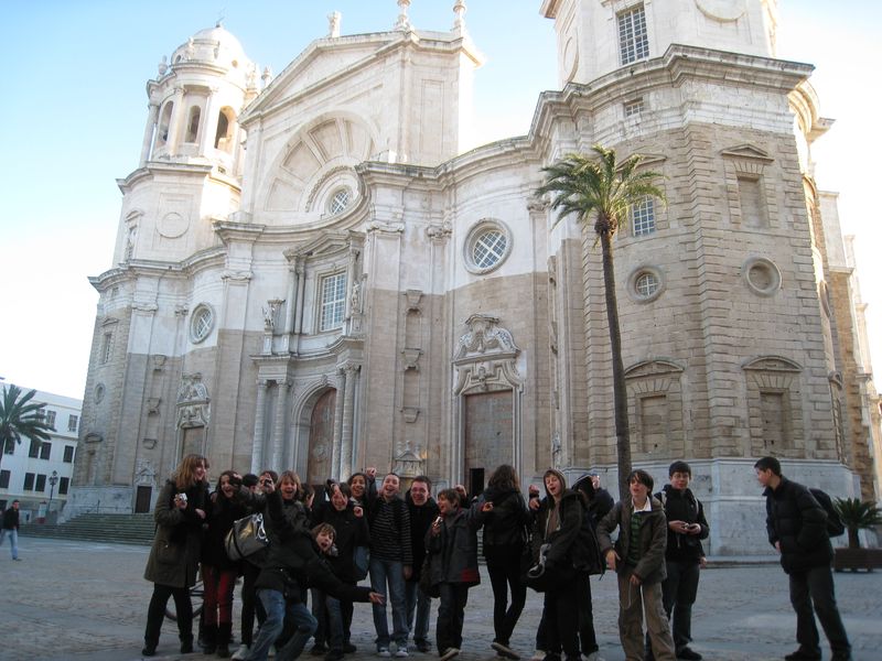 K2 Sprachschule Cádiz - Gruppenfoto Ausflug